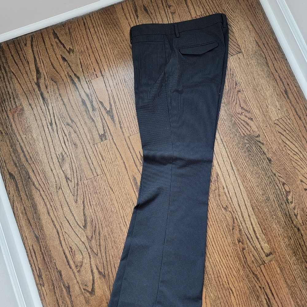 Gap Bkack Pin Stripe Modern Boot Pant - Picture 3 of 8